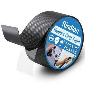 lot 20200 image: Rindion Rubber Grip Tape 2 in x 9.8 FT Black