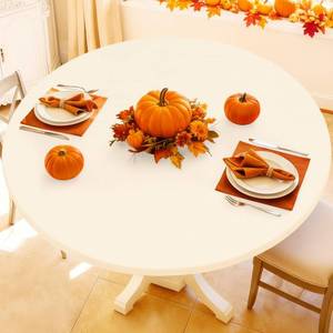 lot 20421 image: Moosfor Spandex Round Tablecloth 36-44 Inch