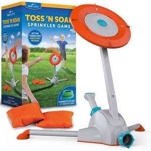 lot 20450 image: Blue Marble Toss N Soak Outdoor Sprinkler Water Game