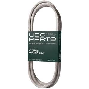 lot 20466 image: UDC Mower Belts TCU13198 John Deere 60 Deck Belt