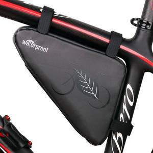 lot 20486 image: NDakter Bike Frame Bag, 2L Waterproof Triangle Storage