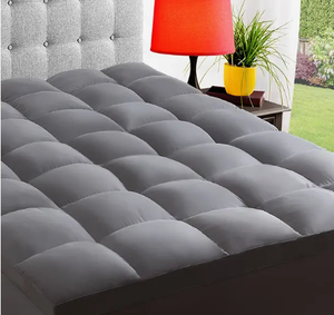 lot 19208 image: Chadly Grey Mattress Topper 99x19030mm