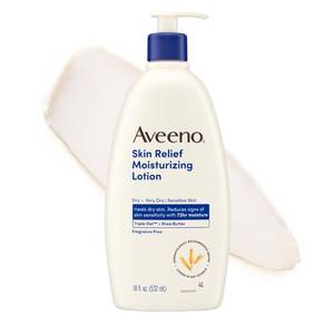 lot 2188 image: Aveeno Skin Relief Moisturizing Lotion, 18 fl oz
