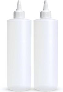 lot 2207 image: BRIGHTFROM Condiment Squeeze Bottles 16 OZ 2-Pack