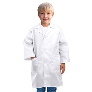 lot 2220 image: ERDOGLY Kids Lab Coat Doctor Costume, Sizes SMALL 5-6 YEAR OLD