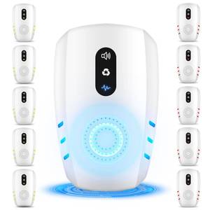 lot 2316 image: Ultrasonic Pest Repeller, 3-Mode, 10 Pack