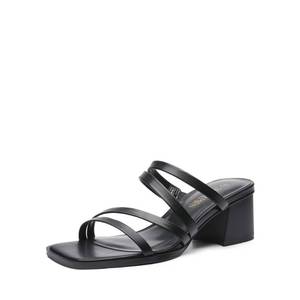 lot 7493 image: DREAM PAIRS Womens Block Low Heel,Black,7.5