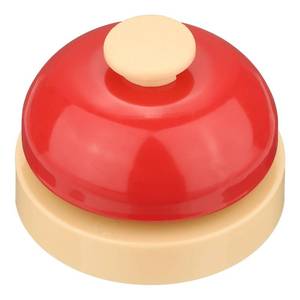 lot 8376 image: uxcell Desk Call Bell, 2.56 Red Service Bell
