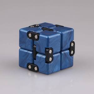 lot 8377 image: Little Golden Elephant Infinity Cube Fidget Toy