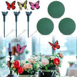 lot 9510 image: Colingmill 3 Pcs Butterfly Centerpieces for Tables Solar Flying Baby Shower