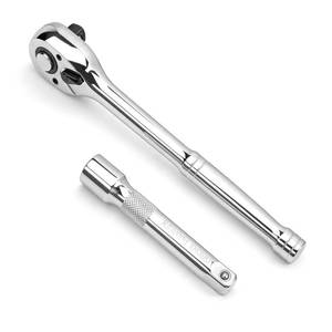 lot 9517 image: WRANIX 12 Drive 90-Tooth Ratchet Wrench with Extension Bar