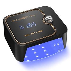 lot 9543 image: TCHMCITY 388W Cordless Nail Lamp, uv Light for Gel Nails Cordless with Unique Knob & Full LCD Display Screen, Portable Wireless UV LED Nail Lamp, Fast Curing Gel Nail Polish for Salon & Home Use