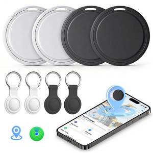 lot 10121 image: Air Tracker Tags 4Pack Smart Tracker for Keys with Apple Find My (iOS Only)