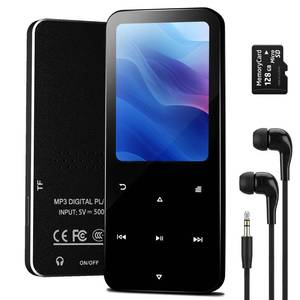 lot 10129 image: 144GB MP3 Player with Bluetooth 5.2, Earphones Included(Black)