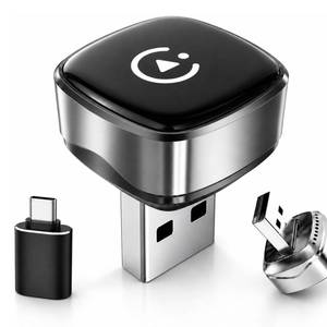 lot 10183 image: Hyphoon Wireless CarPlay Adapter & Android Auto Adapter, Ultra Mini