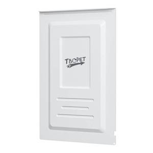 lot 10204 image: Steel Sliding Lock Panel for TBC PET Dog Door Only, Metal Sliding Closing Panel Pet Door Cover (Small), Easy to Install