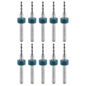 lot 10234 image: uxcell PCB Drill Bits 1.5mm Tungsten Carbide Rotary Tool Jewelry CNC Engraving Print Circuit Board Micro Drill Bits 18 Inch Shank 10 Pcs