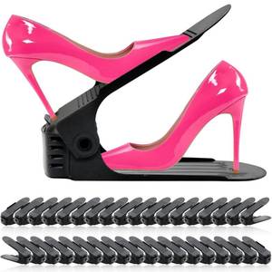 lot 11871 image: NVGSN Shoe Slot Organizer 36 Pack Black