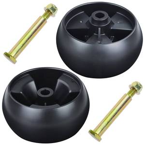 lot 11908 image: Lawneagle Deck Wheel Kit 734-04155 2-Pack