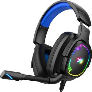 lot 11911 image: Jimonyer Gaming Headset 7.1 Surround Sound Blue