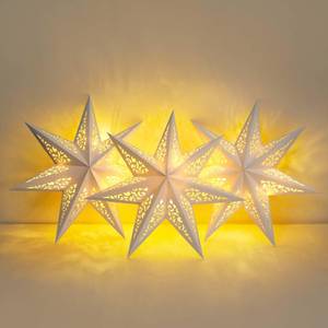 lot 11918 image: JINKEYULV Paper Star Lantern 3-Pack 17.71 Inch