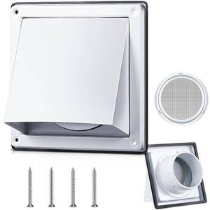 lot 11939 image: Gisafai 4 Inch Dryer Vent Cover Stainless Steel
