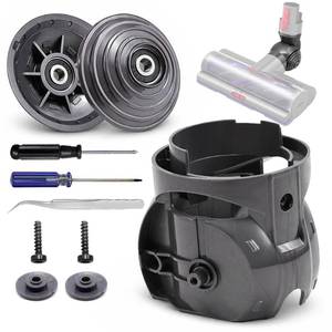 lot 12275 image: High Torque Brush Head Connector and Ball Wheel for Dyson V10 V11 V15