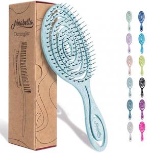 lot 12298 image: Ninabella Detangler Brush - Light Blue