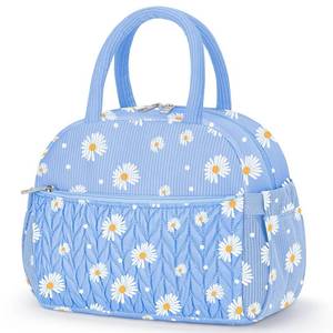 lot 12319 image: KUBYA Insulated Lunch Bag, Corduroy, 10L