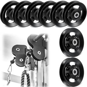 lot 12338 image: Soulchen Aluminum Cable Pulley Wheel 90mm95mm