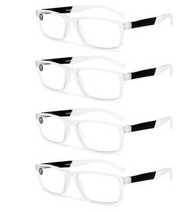 lot 12351 image: DONGDI Reading Glasses Men 1.25 Blue Light Blocking 4-Pack