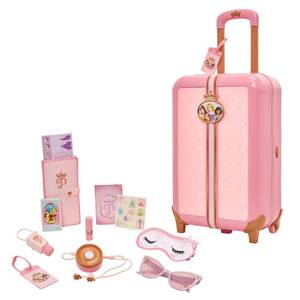 lot 17335 image: JAKKS Pacific Disney Princess Travel Suitcase Play Set