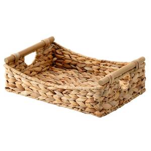 lot 17337 image: StorageWorks Wicker Storage Basket with Handles