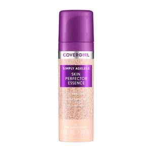 lot 18165 image: Covergirl Simply Ageless Skin Perfector Essence Foundation 10 Fair