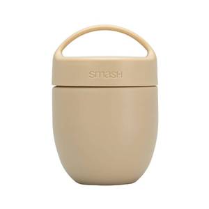 lot 18166 image: Smash Insulated Food Jar, Cream, 17oz