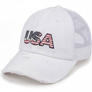 lot 18184 image: C.C Womens Criss-Cross Ponytail Baseball Cap