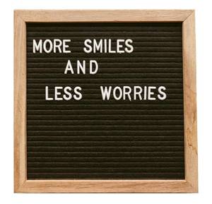 lot 18199 image: Hiflyer Felt Letter Board 10x10 Inch with 170 Characters