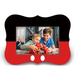 lot 18202 image: Psbrn Wooden Photo Frame 4x6 Red Black B13