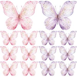 lot 18203 image: Wesiti 18-Piece Butterfly Party Decorations Set