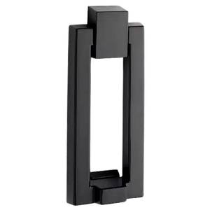 lot 18207 image: Taymor Modern Door Knocker Matte Black