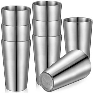 lot 19256 image: Mimorou Stainless Steel Insulated Tumbler 18.6 oz 8-Pack
