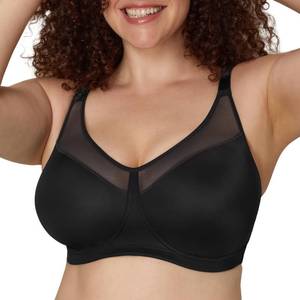 lot 20326 image: Playtex Womens 18 Hour Smoothing Minimizer Wireless Bra 44F