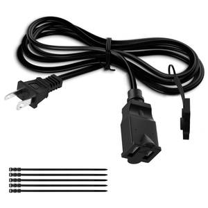 lot 20335 image: Elecan 2 Prong Extension Power Cord 20 FT