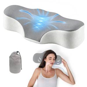 lot 5152 image: Bespilow Travel Size Cervical Neck Pillow Ergonomic