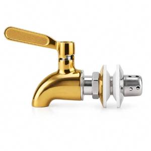 lot 6101 image: Lyty Beverage Dispenser Spigot, Food-Grade Stainless Steel