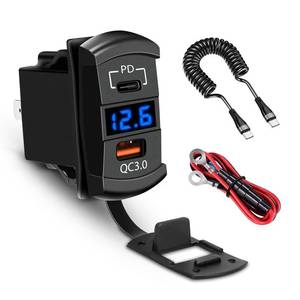 lot 6110 image: OCTODER USB Rocker Switch Outlet 12V24V