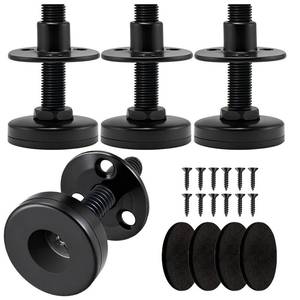 lot 6113 image: Heavy Duty Leveling Feet 4 Pack 330 lbs