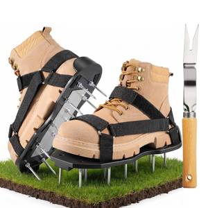 lot 17353 image: Rosgel Lawn Aerator Shoes with 26 Steel Spikes