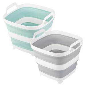 lot 17358 image: Tiawudi Collapsible Ice Bucket 2-Pack 10.5L