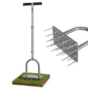 lot 17369 image: Walensee 4-Row Lawn Aerator with 20 Steel Spikes